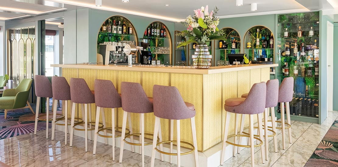 The Bar in the Belvedere Lounge